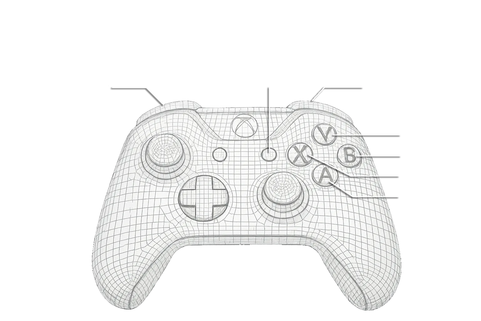 BattleDeck controller layout for the Battle Arena, showing charge, cast and power bump buttons